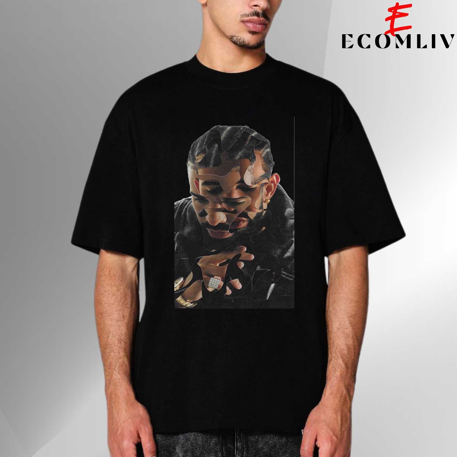 Drake Vintage Tee, Rare Moment Rap Fan Merch